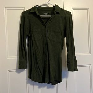 Collard button down dress shirt